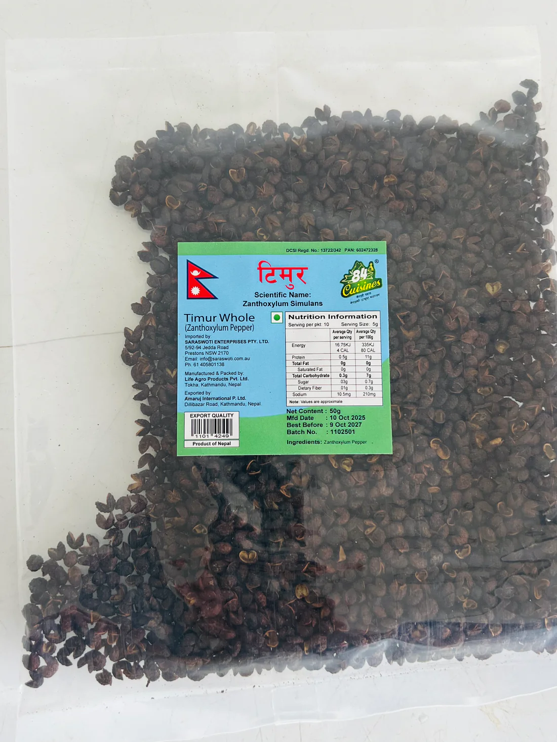 84Cuisines Timur Whole